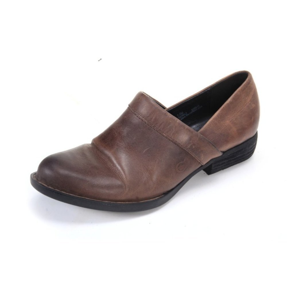 Born slip on shoes comfort walking womens leather womens sz 7.5